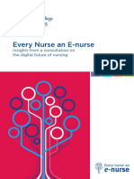 Every Nurse An E-Nurse: Insights From A Consultation On The Digital Future of Nursing