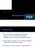 MateriVI-Management Memori