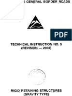 TI-5-rigid Retaining Structures (Gravity Type)