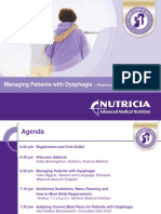 Managing Patients With Dysphagia Wexford, 25th February 2014
