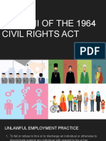 Title Vii of The 1964 Civil Rights Act