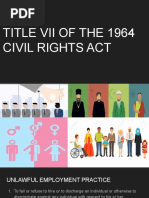 Title Vii of The 1964 Civil Rights Act