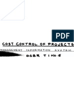 TI-6-cost Control of Projects-Management Information System