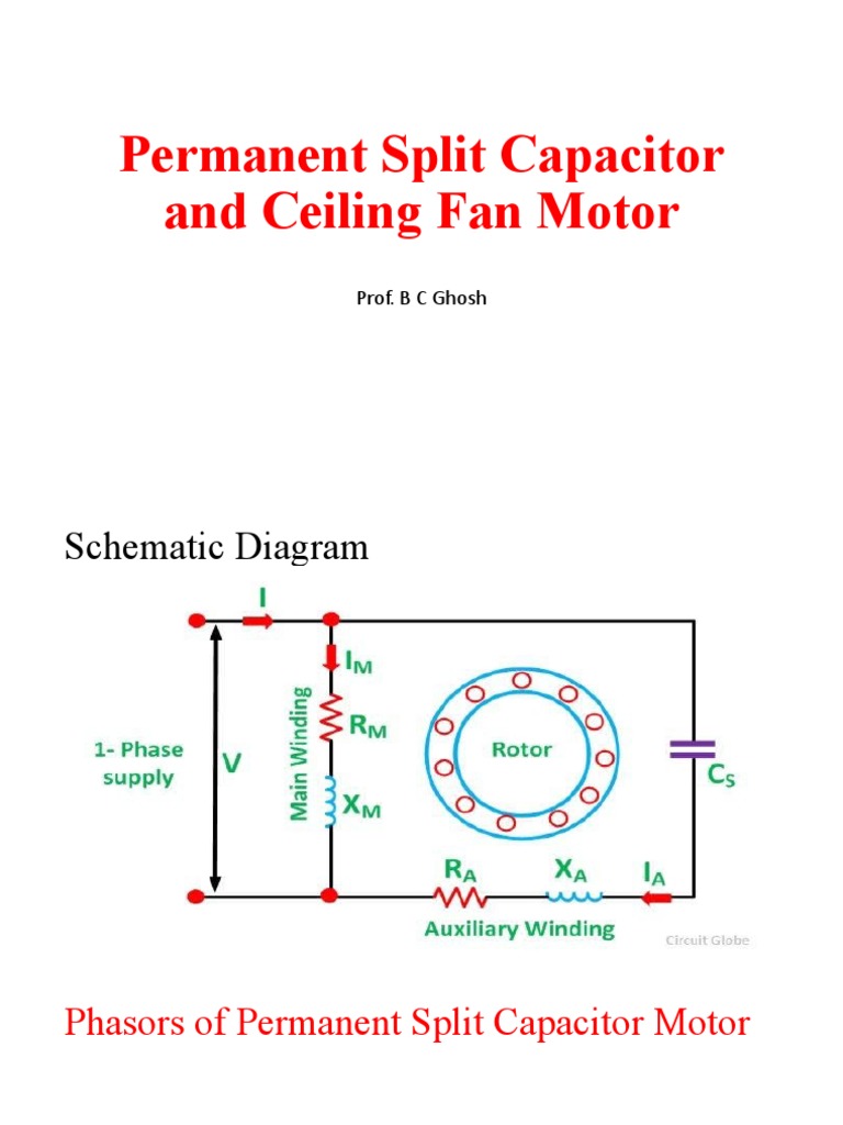 Ceiling fan wiring diagram with capacitor and regulator, image size:768x1024