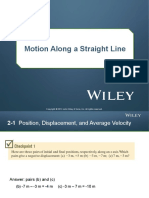 Motion Along A Straight Line