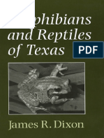 James Ray Dixon - Amphibians and Reptiles of Texas - With Keys, Taxonomic Synopses, Bibliography, and Distribution Maps (W.L. Moody, JR., Natural History Series, No. 8.) (2000) PDF