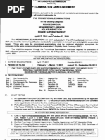 Download NAPOLCOM PNP Promotional Examinations Schedules by Frederick Gella SN48101789 doc pdf