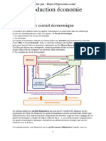 Rã©sume Circuite Ã©conomie Introduction s1 PDF