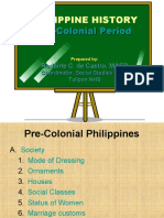 Philippine History: Pre-Colonial Period