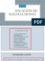 CLASIFICACIÓN DE MALOCLUSIONES Con Preguntas PDF