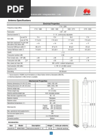 ATR4518R6v06: Antenna Specifications | PDF | Wireless | Telecommunications