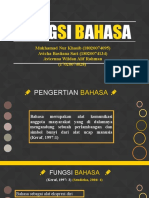 AWb - KELOMPOK 10 - FUNGSI BAHASA