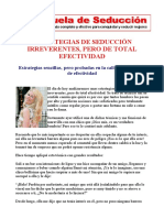 Estrategias de Seduccion Irreverentes - Escuela de Seduccion