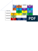 Horario P2020