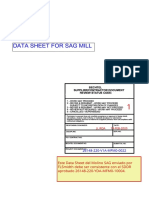 26148-220-V1a-Mfm0-00223 - Hoja de Datos Molino Sag 0320-ML-5001 PDF