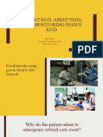 Konsep KGD, Askep Pada KGD, Monitoring