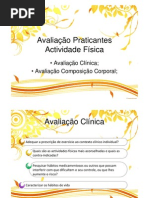 avaliação composição corporal