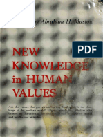 New Knowledge in Human Values PDF