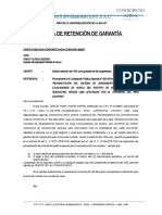 carta de garantia de fiel cumplimiento