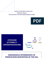 2.the Proposal of Citicoline in Glaucoma