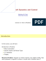 462lecture11 Spacecraft Dynamics