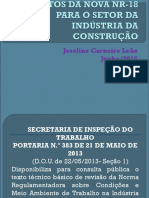 Impactos Da Nova NR-18 PDF