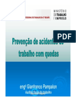 Prevencao de Acidentes Do Trabalho Com Quedas PDF