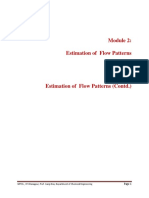 Estimation of Flow Patterns: NPTEL, IIT Kharagpur, Prof. Gargi Das, Department of Chemical Engineering