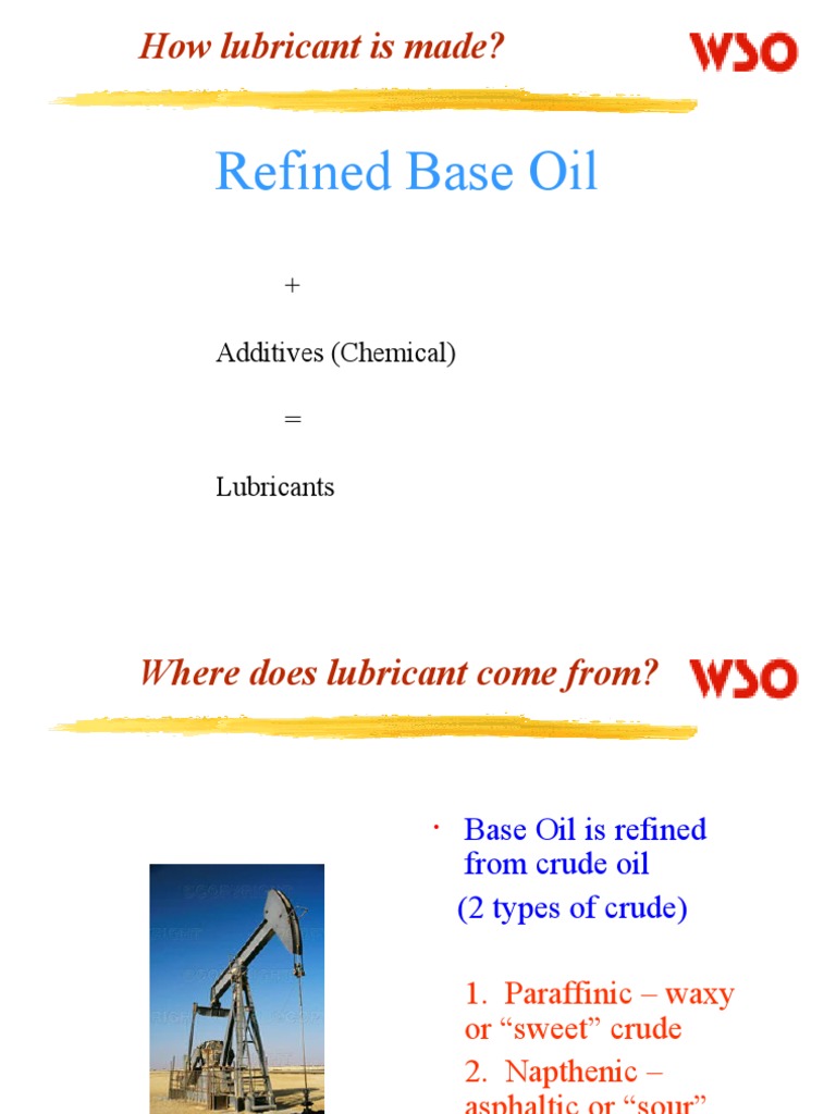 Lubricant Basic PDF Motor Oil Lubricant