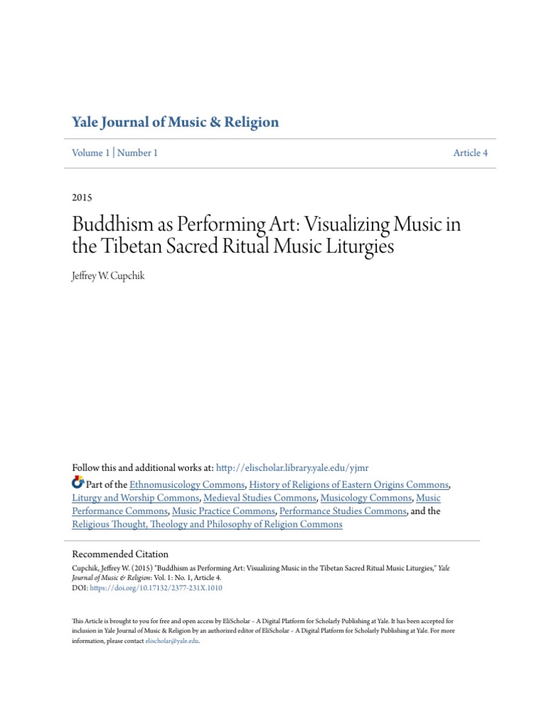 Buddhism & Tibetan Ritual Music | PDF | Tibetan Buddhism | Vajrayana