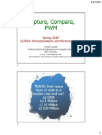 Capture, Compare, PWM: Spring 2019 EE3954: Microprocessors and Microcontrollers