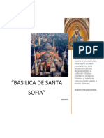 Reporte Basilica de Santa Sofia