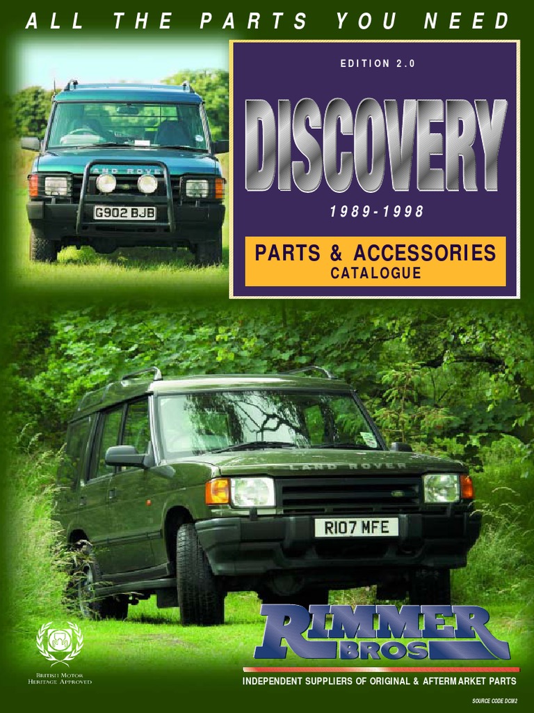 その他 LAND ROVER Buyers&amp;Parts Guide 2008 Aerial | Land Rover LR3/Discovery 3 (GCAT) 2005-2009 Cologne