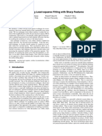 Robust Moving Least-Squares Fitting With Sharp Features