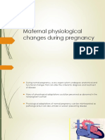 1 - Maternal Physiological Changes During Pregnancy