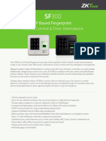 IP Based Fingerprint Access Control & Time Attendance