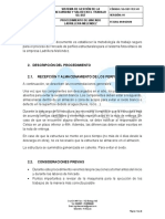 Sg-Sst-Tec-01 Procedimiento de Hincado-Anexo Trabajo Junto A Talud PDF