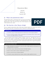 Photoelectric Effect