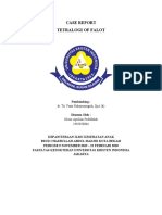 Case Report Tetralogi of Falot: Pembimbing