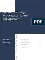 58 Event Industry Terms Every Planner Should Know