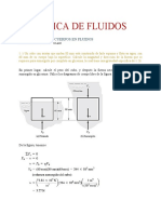 Mecanica de Fluidos Solucion de Los Ejemplos de Clase