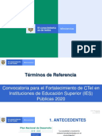 TDR Fortalecimiento IES Públicas 2020