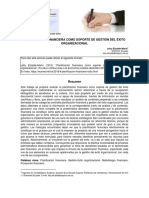 PLaneación Financiera Como Soporte de Gestión Del Exito Organizacional PDF