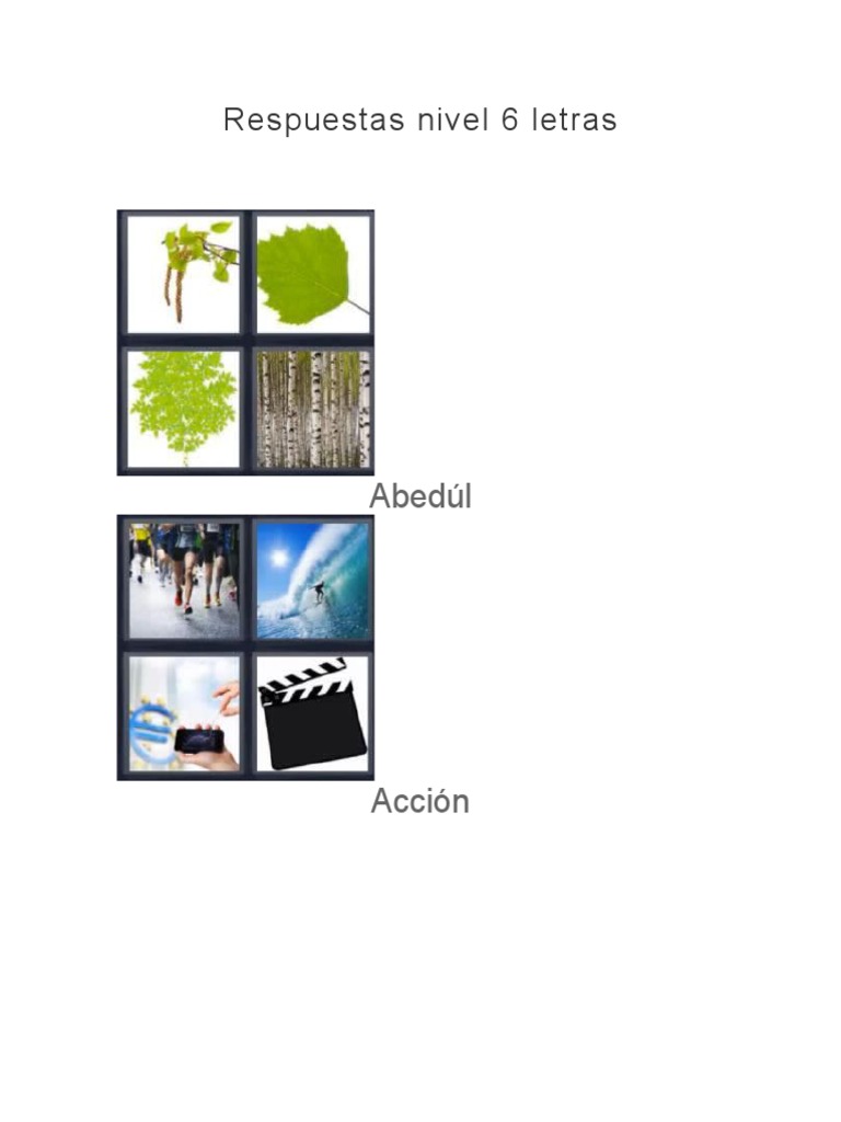 6 Palabras | PDF | Naturaleza