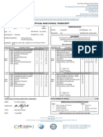 Huy, Chhairatanak - Grade 9-12 S1 ISPP Transcript PDF