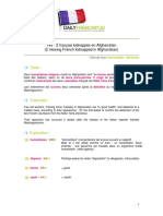 2 Franã Ais Kidnappã©s en Afghanistan (2 Missing French Kidnapped in Afghanistan) PDF