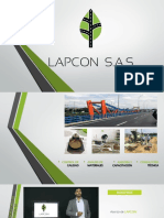 Presentación LAPCON SAS