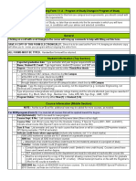 Instructions for Completing Form 1/1-A Program of Study