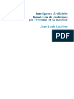 Intelligence Artificielle - Résolution de Problèmes Par Lhomme Et La Machine by Jean-Louis Laurière PDF