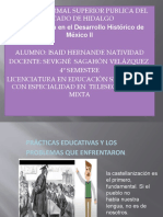 Practicas Educativas y Vocacion Del Maestro